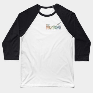 Labor and Delivery Nurse Rainbow Baseball T-Shirt